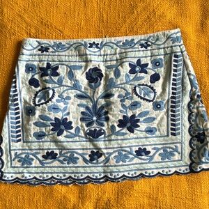 J.marie Embroidered Skirt